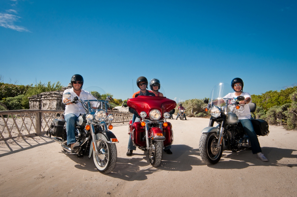 Cozumel Island Tour on a Harley